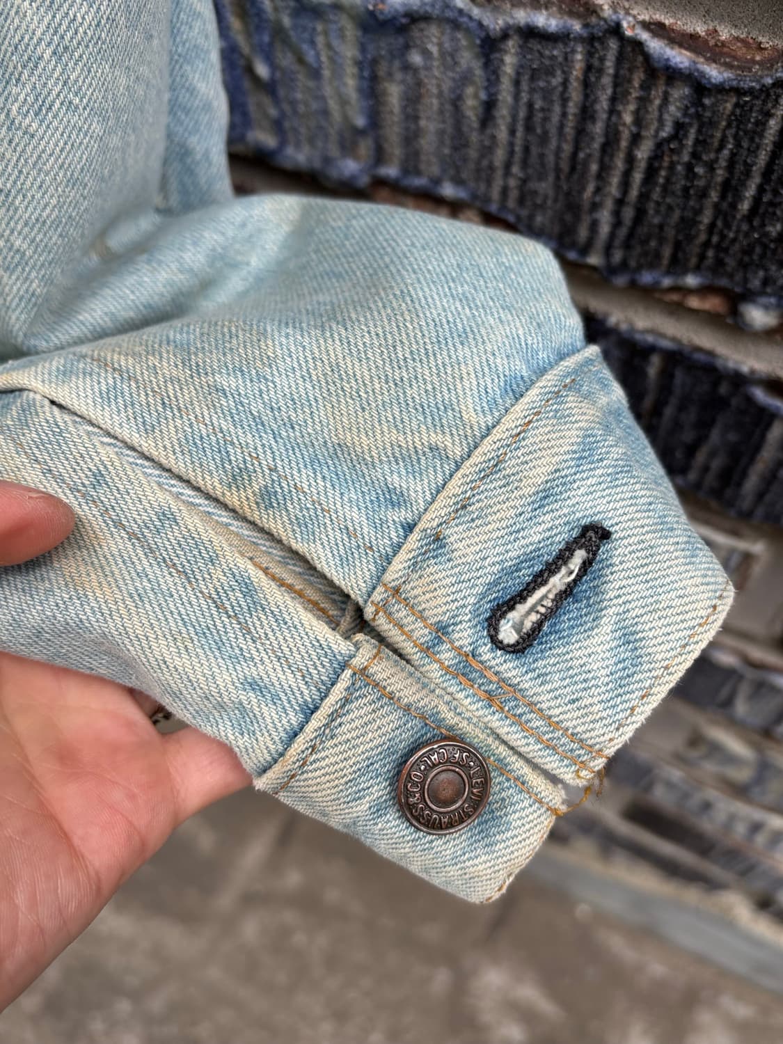 90s 리바이스 데님트러커 3rd 상품이미지6