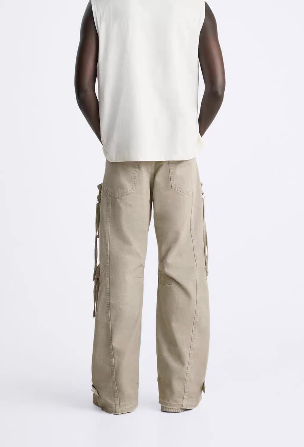 자라 유틸리티 카고 릴렉스드 팬츠 32 상품이미지4