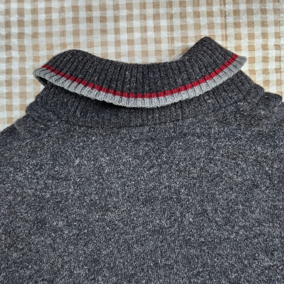 닥스 숄카라 울100 니트 스웨터 남자100~105 상품이미지5