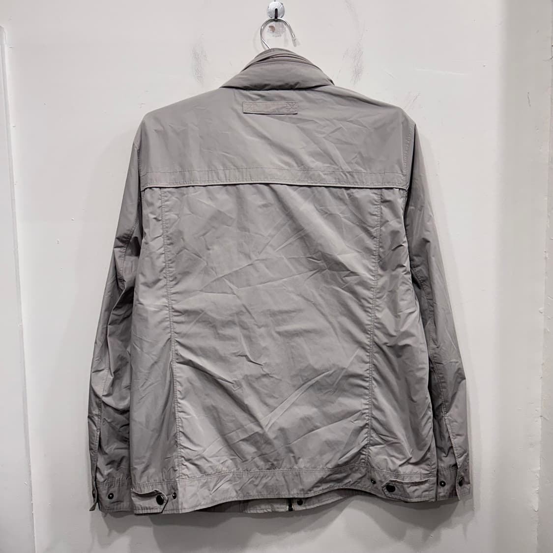 올젠 후드내장 절개 하이넥 나일론 자켓 상품이미지5