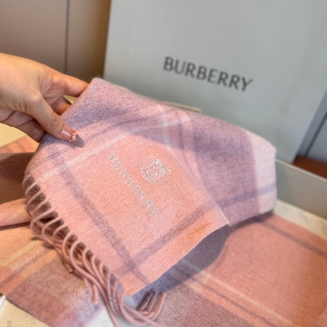 버버리 리버서블 스카프 100% 램스울
 상품이미지6