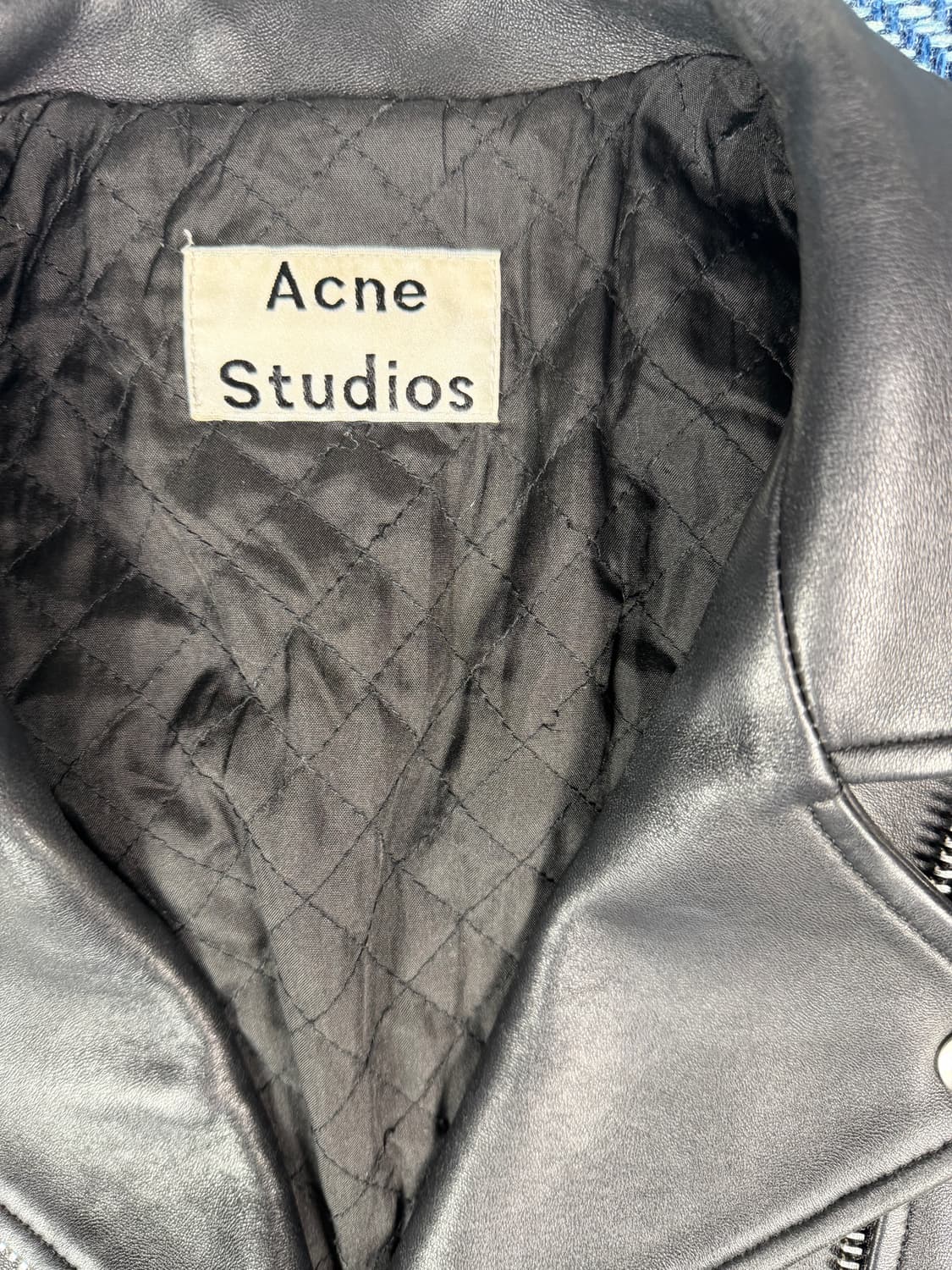🖤 Acne Studios 라이더 가죽 자켓 (여성용) 상품이미지5