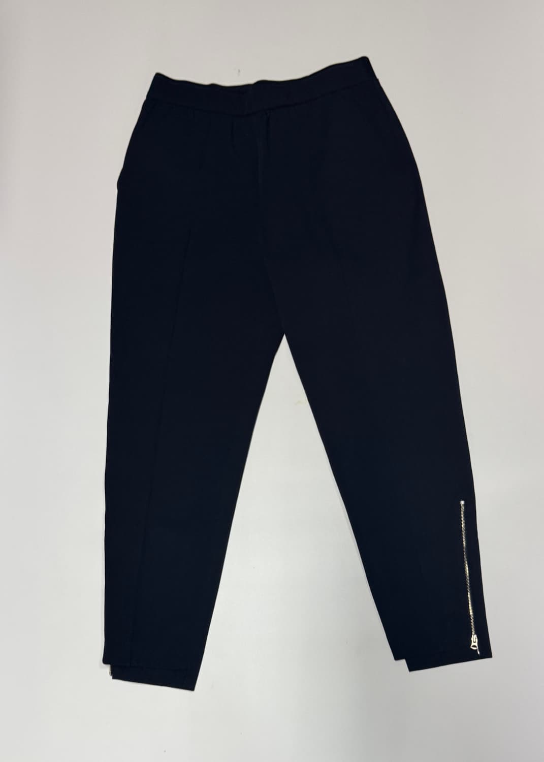 여성 한섬 시스템 밑단 지퍼 밴딩 슬랙스 28 상품이미지1