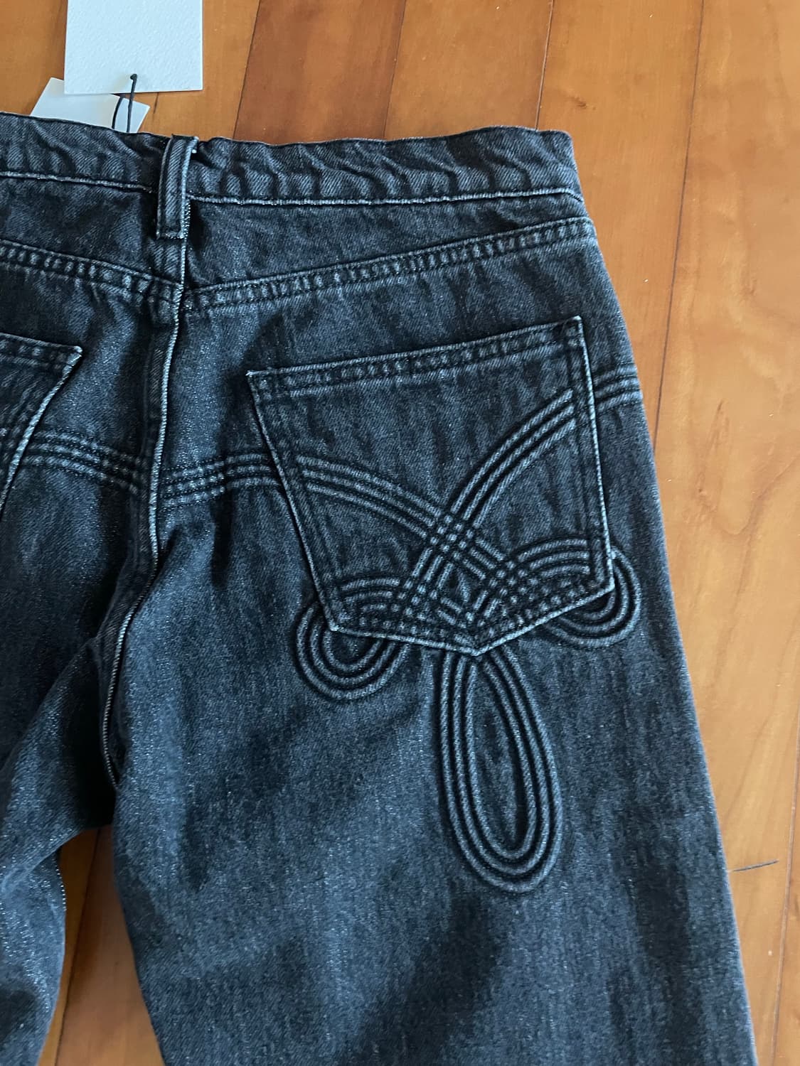 스테판쿡 코디드 브레이딩 데님 그레이 S 상품이미지5