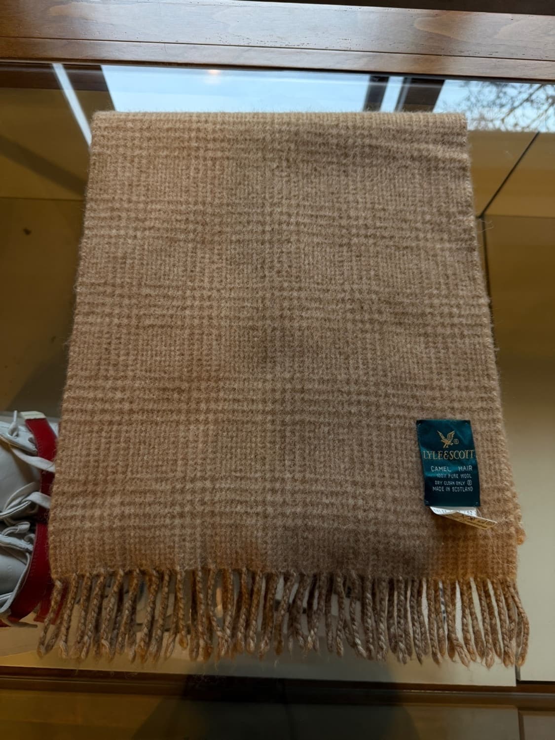 라일앤스콧 스코티쉬 카멜헤어 머플러 상품이미지9