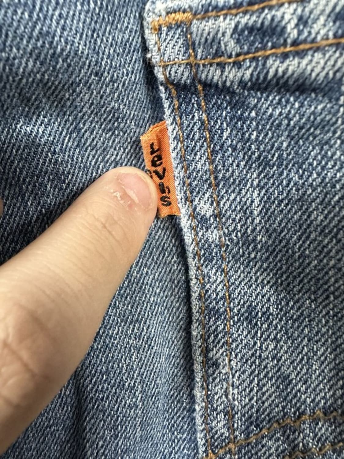 [W30L32] LEVI'S 리바이스510 16s 복각 오렌지탭 빈티지 상품이미지3