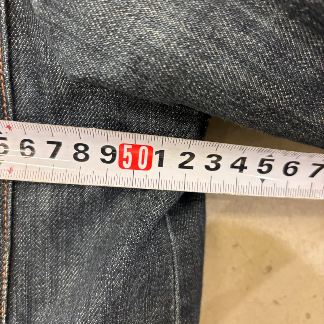 클라이드 데님 양털 롱 자켓 상품이미지5