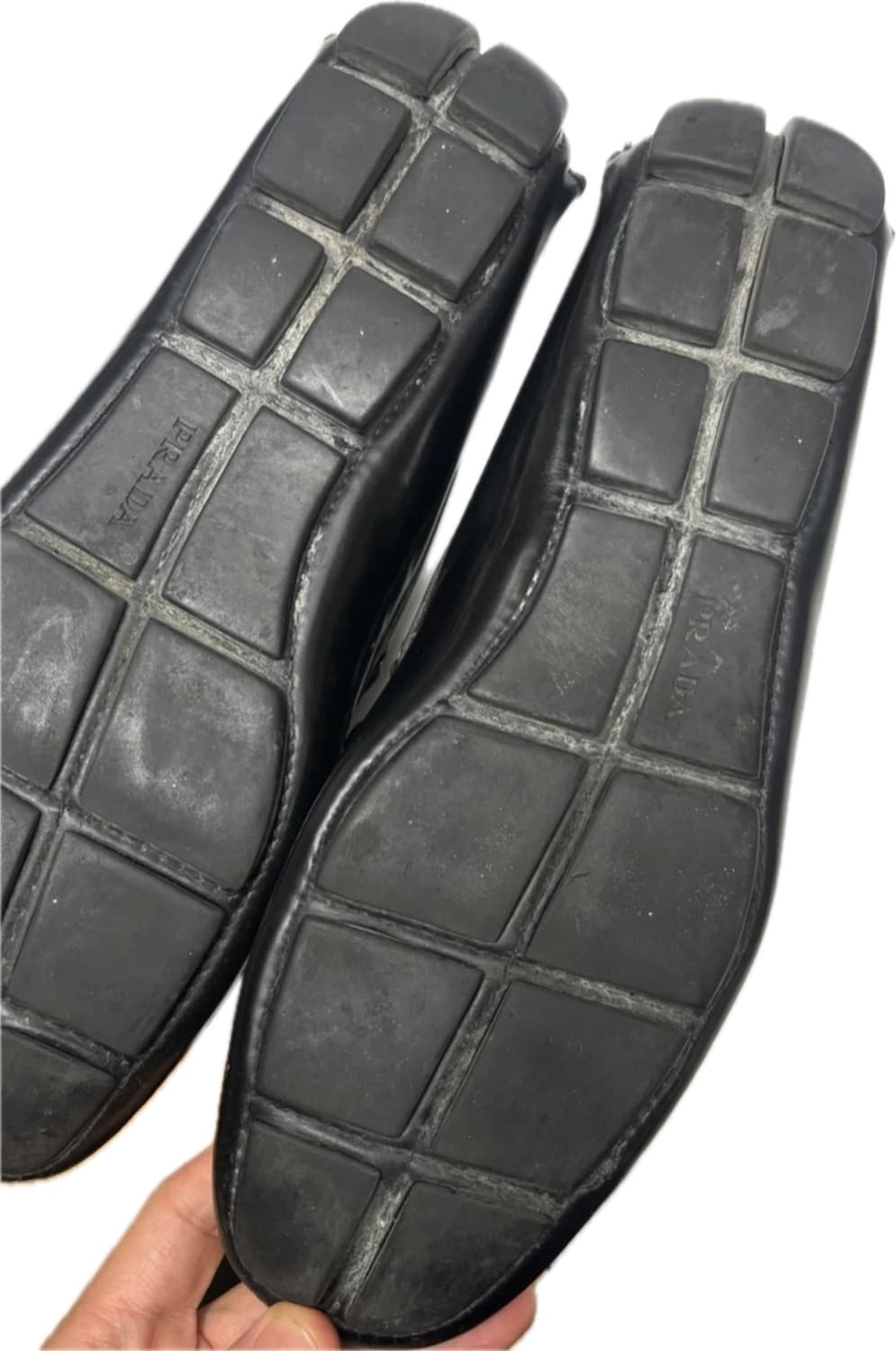 프라다 셔링 드라이빙 슈즈 uk8 상품이미지2