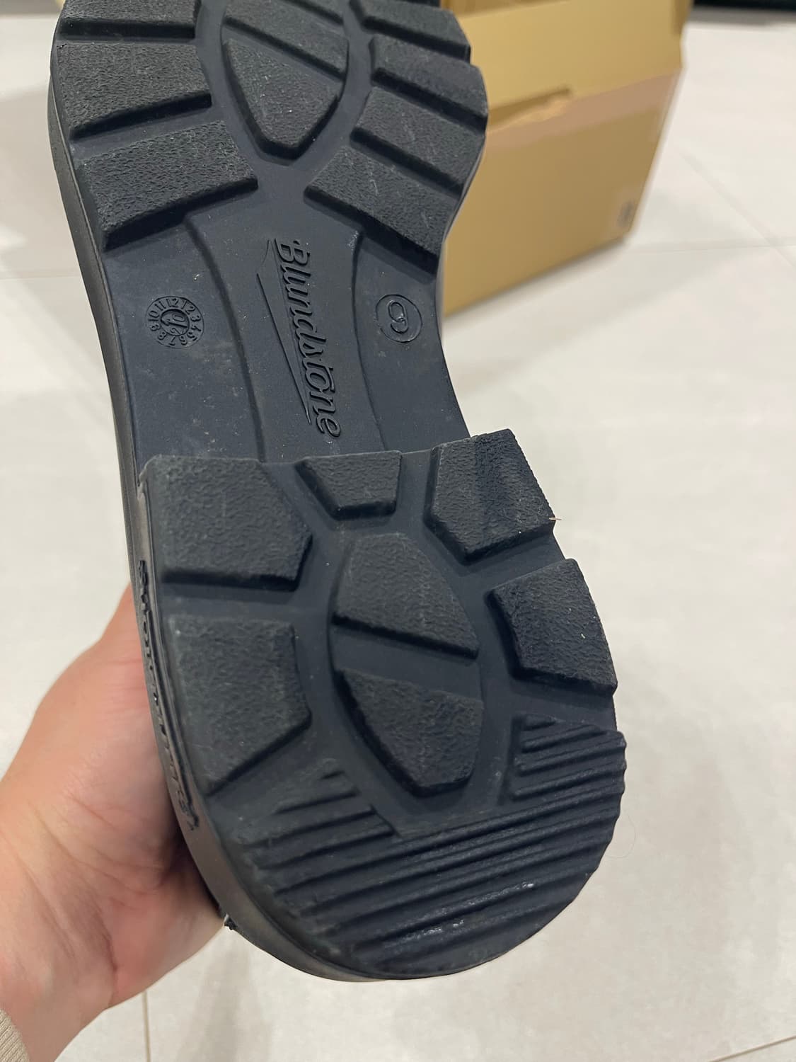 블런드스톤 1614 블랙 가죽 첼시 부츠 au9 280 상품이미지7