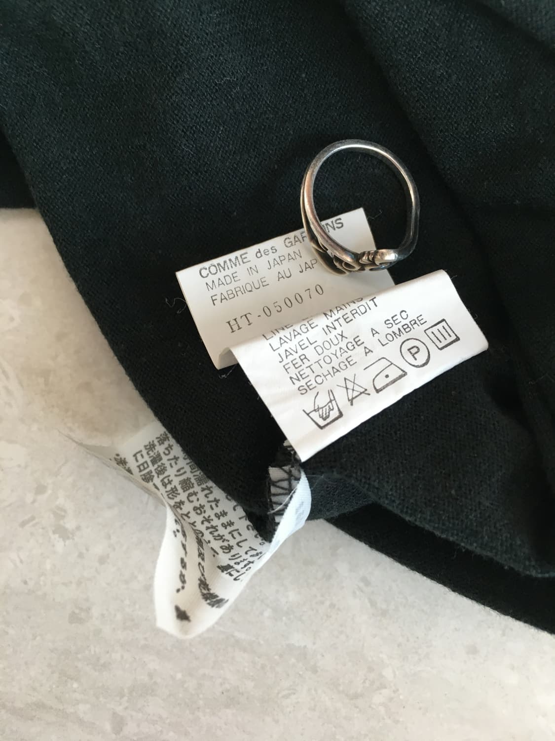 다나카옴므(田中オム) 1992 꼼데가르송 옴므 모크넥 슬리브  상품이미지3