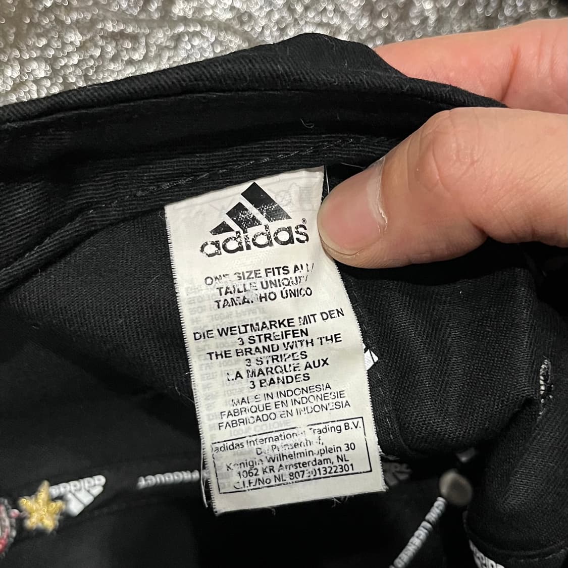 Y2k 아디다스 ac밀란 볼캡 상품이미지4