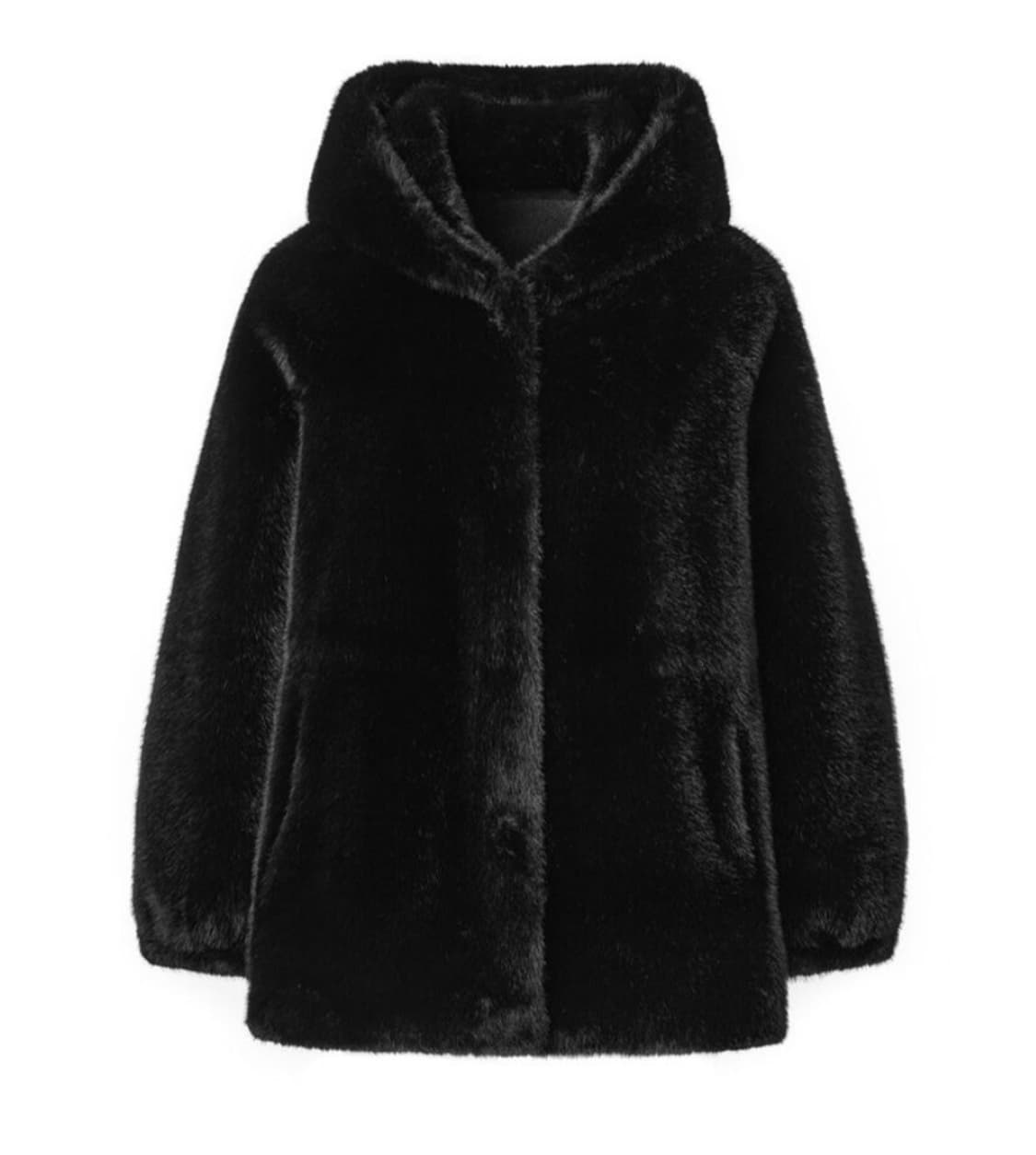 LBL 페이크밍크 후드 자켓 77사이즈 상품이미지2