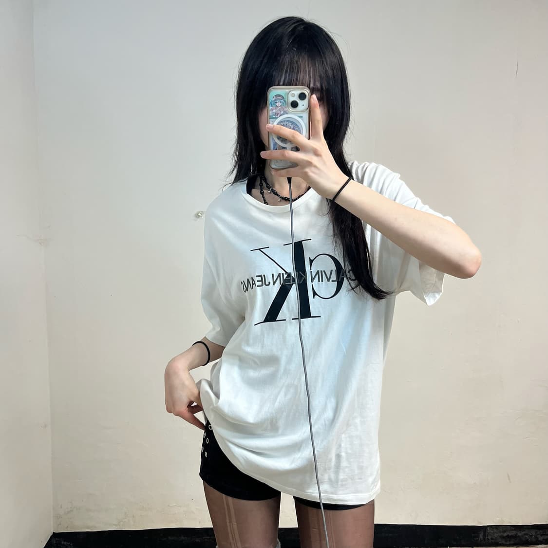 Calvin Klein white t-shirt 상품이미지1