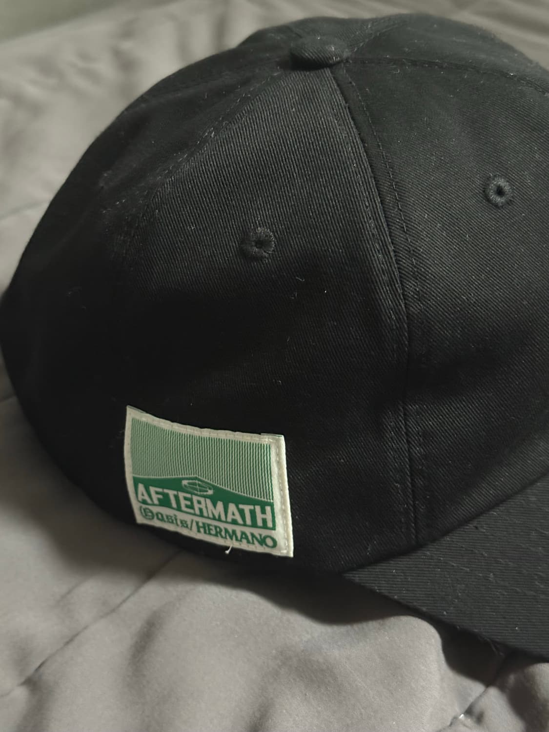 애프터매스 볼캡 블랙 상품이미지2