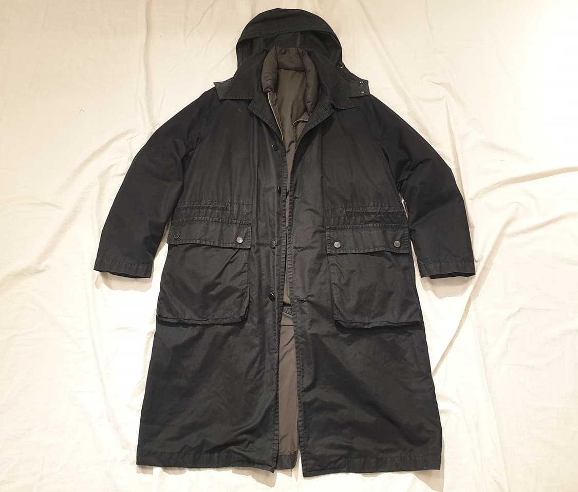 90s C.P COMPANY 2in1 덕다운 후드 코트 상품이미지1