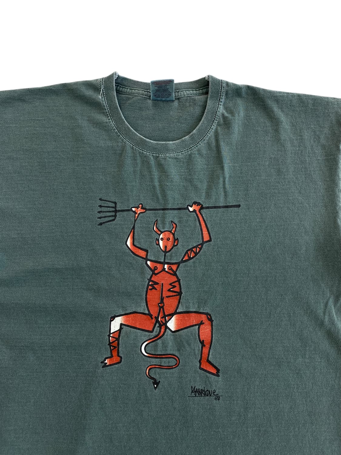 세사르 만리케 엘 디아블로 반팔티셔츠  상품이미지3