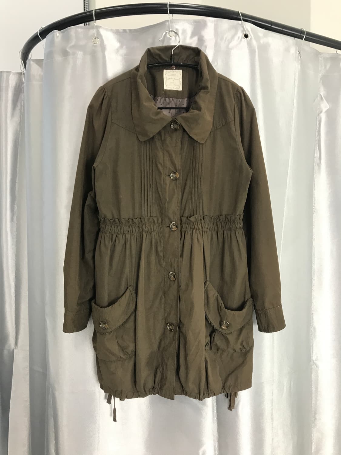 Jpn Brown kitsch mini coat 상품이미지5