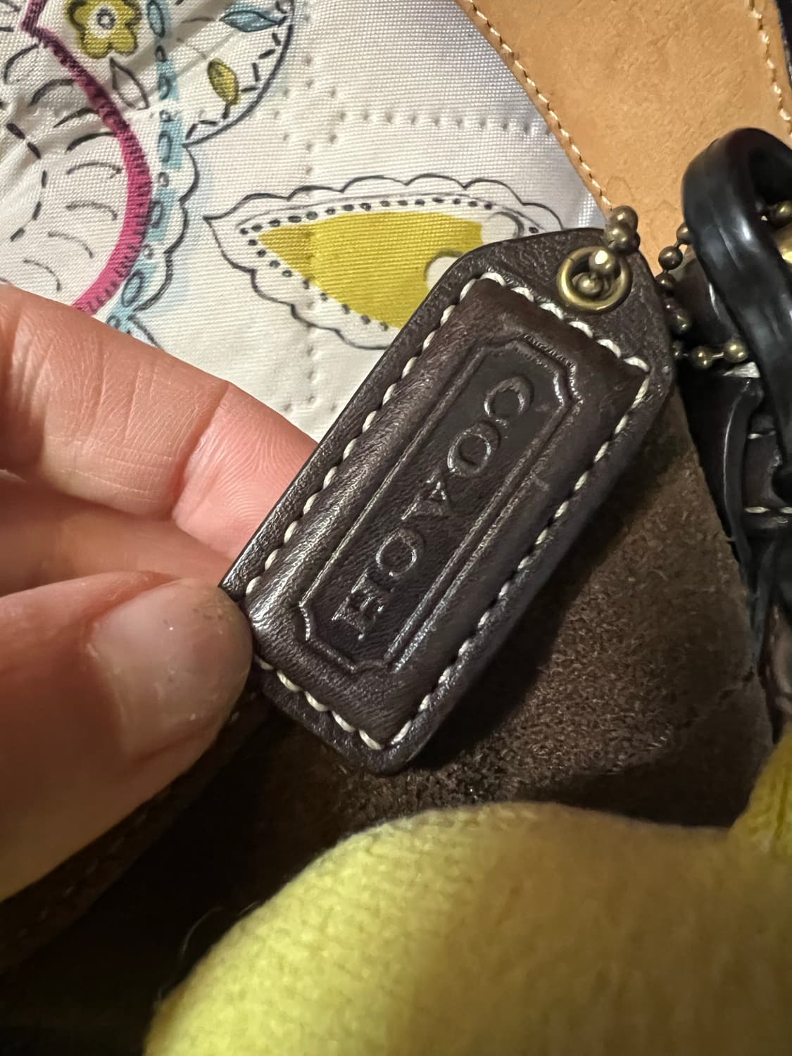 coach 코치 스웨이드 호보백 상품이미지2