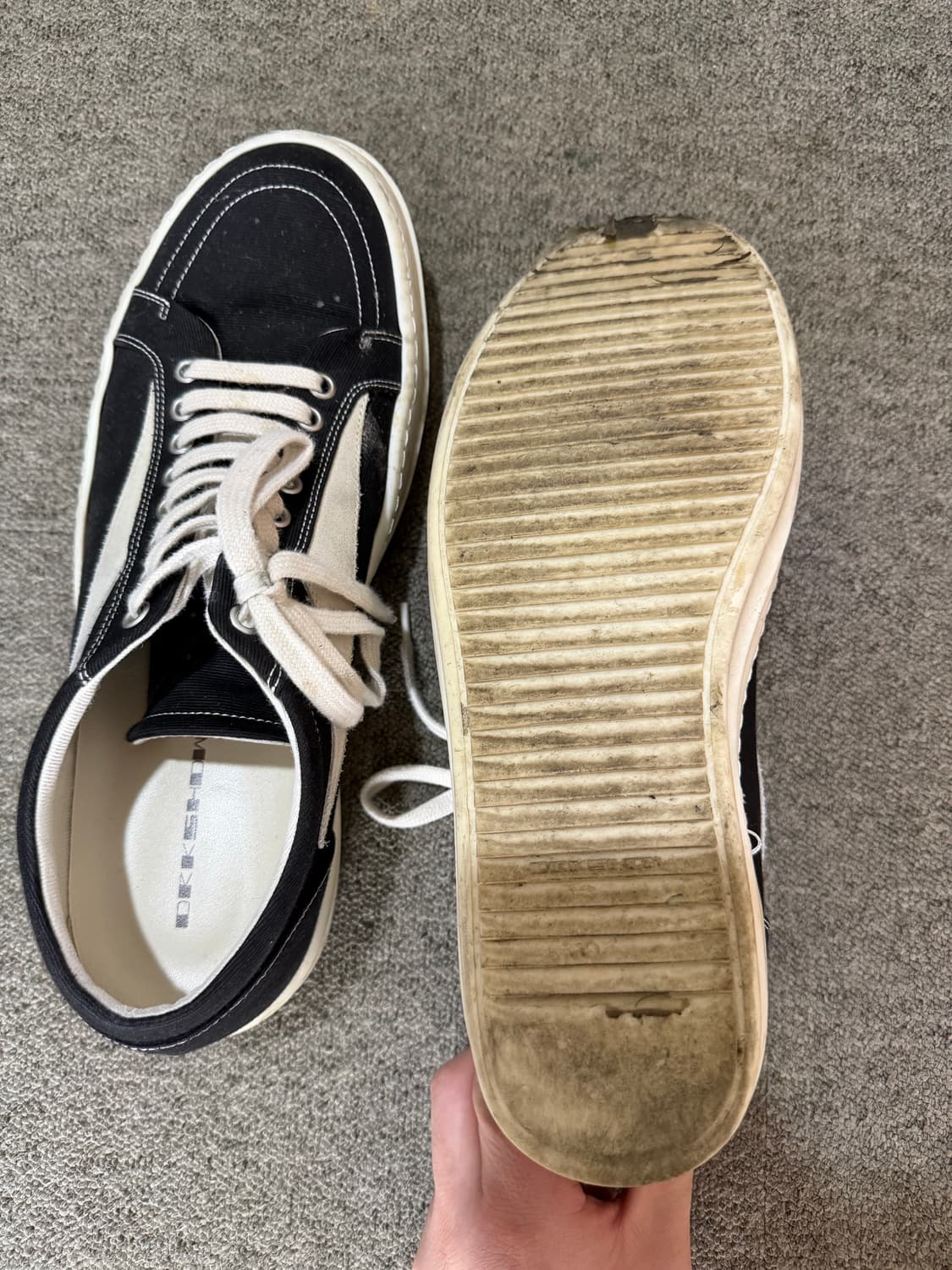 릭오웬스 빈티지 스니커즈 45 상품이미지4