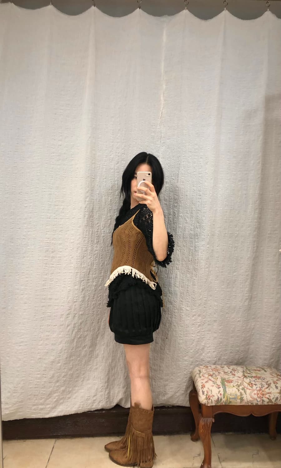 silk shadow pleated mini 상품이미지3