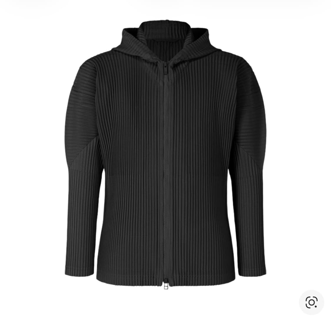 [구매] 옴므 플리세 MC 준 후드집업 블랙 3사이즈 상품이미지1