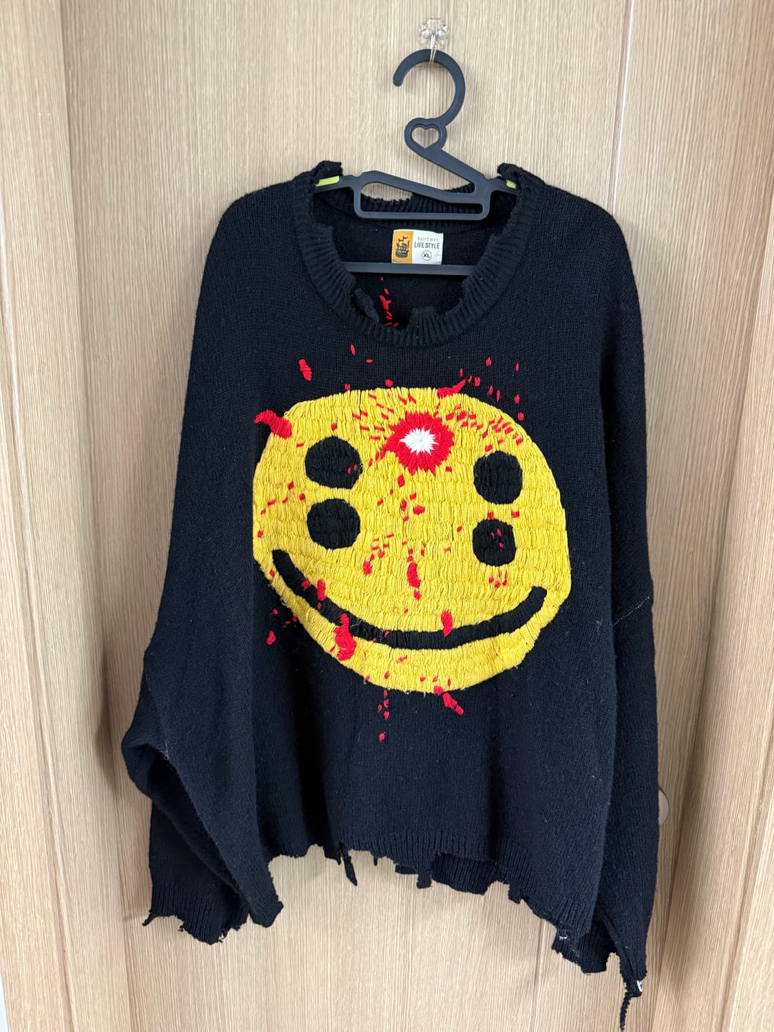 (XL)세인트미카엘 CPFM 스마일니트 상품이미지1