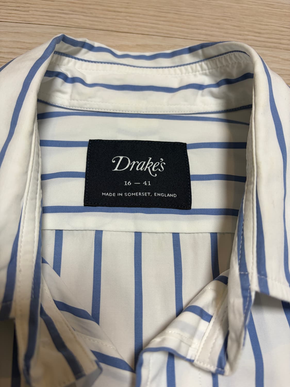 드레익스 스트라이프 셔츠(1회실착) 상품이미지2