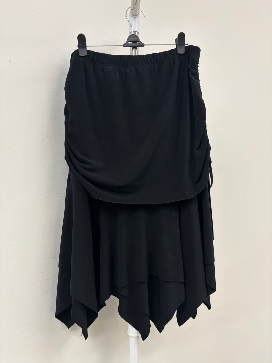 빈티지 블랙 레이어드 스커트 상품이미지7