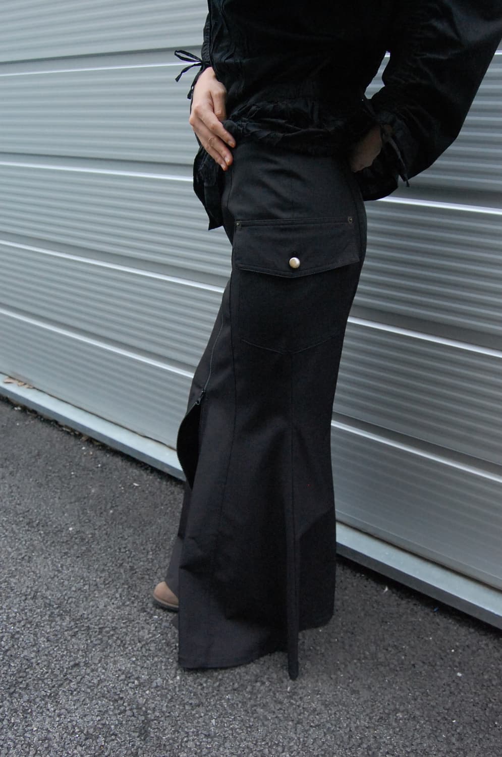 Tilt 2way maxi Skirt 상품이미지4