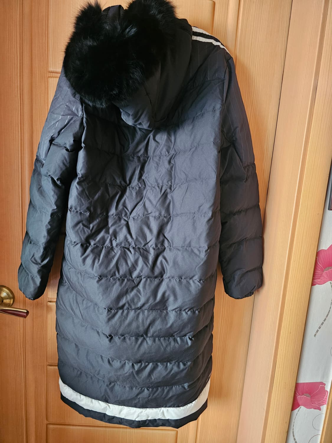 아디다스오리털블랙롱패딩 상품이미지2