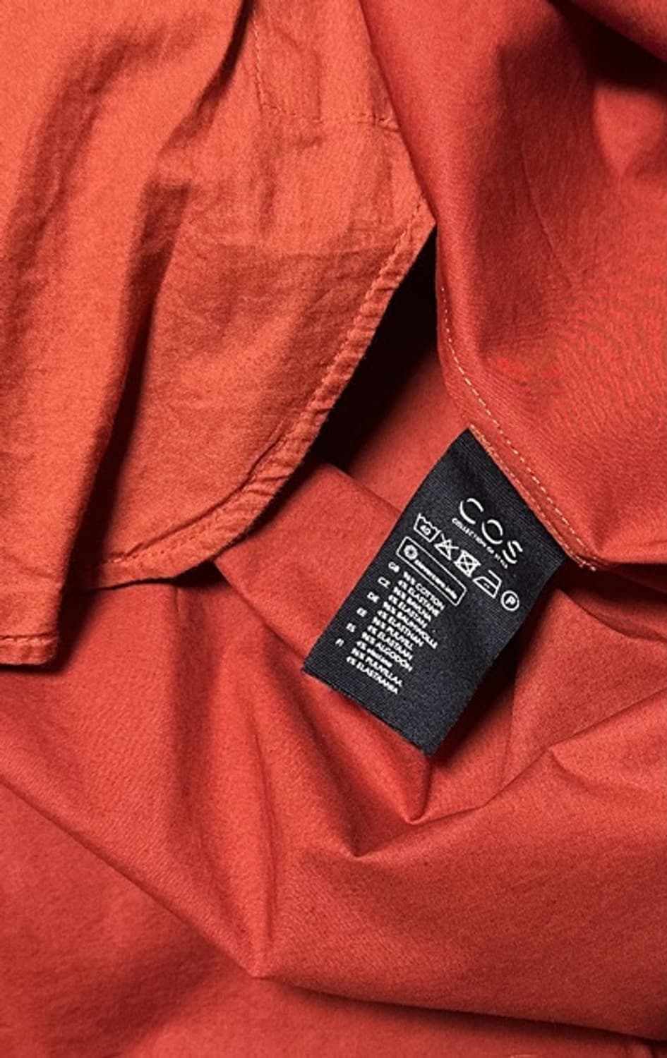 코스 버건디 원피스 상품이미지8