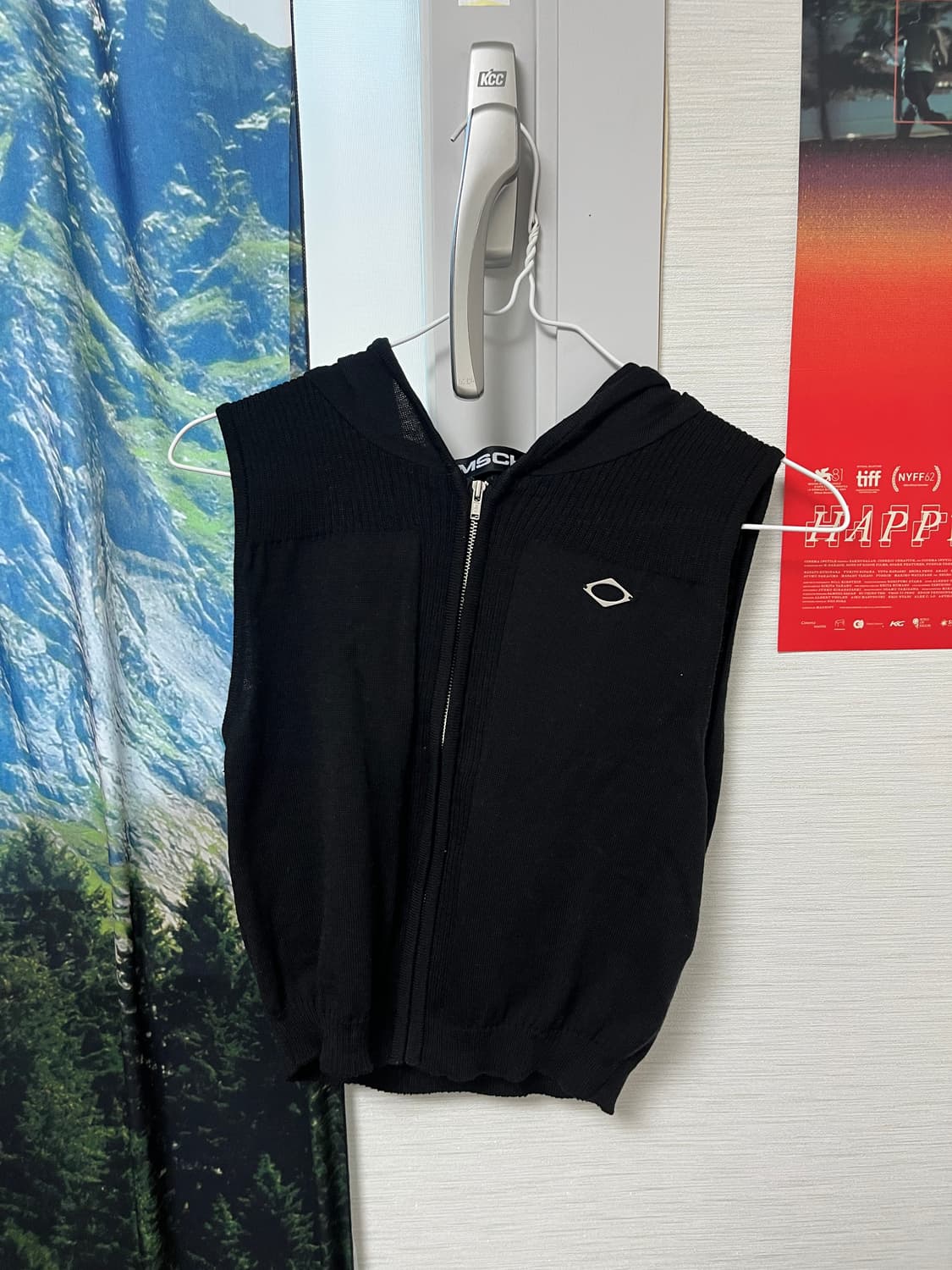 미스치프 민소매 집업 상품이미지1