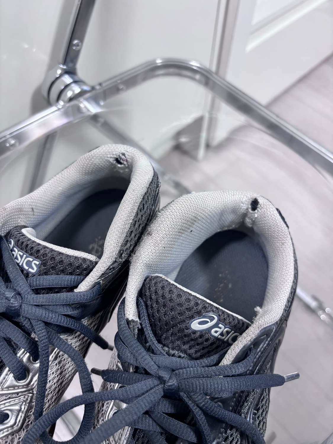 아식스 x 키코 코스타디노브 젤 소켓 인피니티 다크 그레이 255 상품이미지3