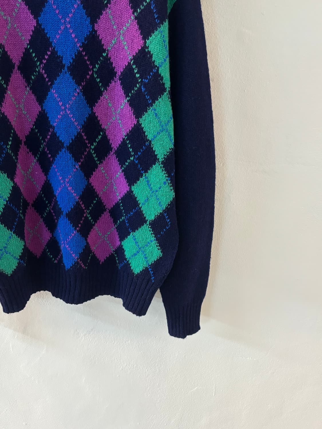 아가일 니트 상품이미지4