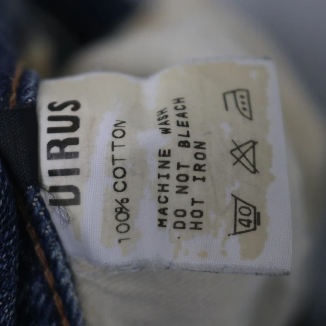 PARANOIA 워싱 데님 팬츠 65129 상품이미지9