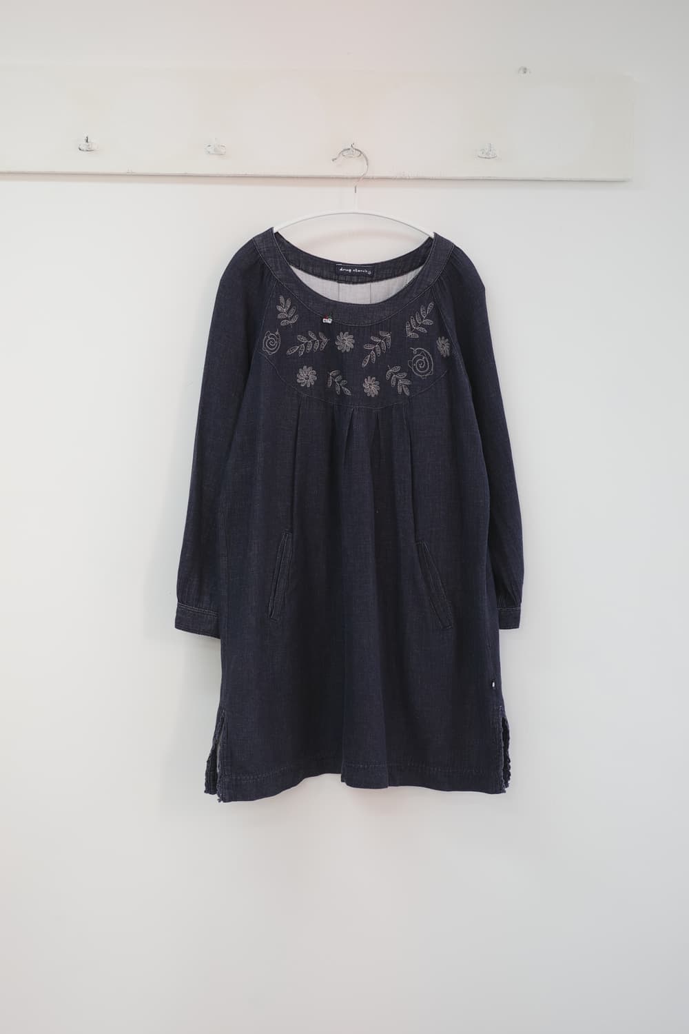 Drug store denim one-piece 상품이미지1