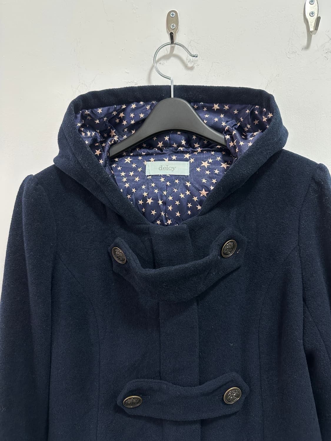 Vintage deicy strap button detail coat 상품이미지4