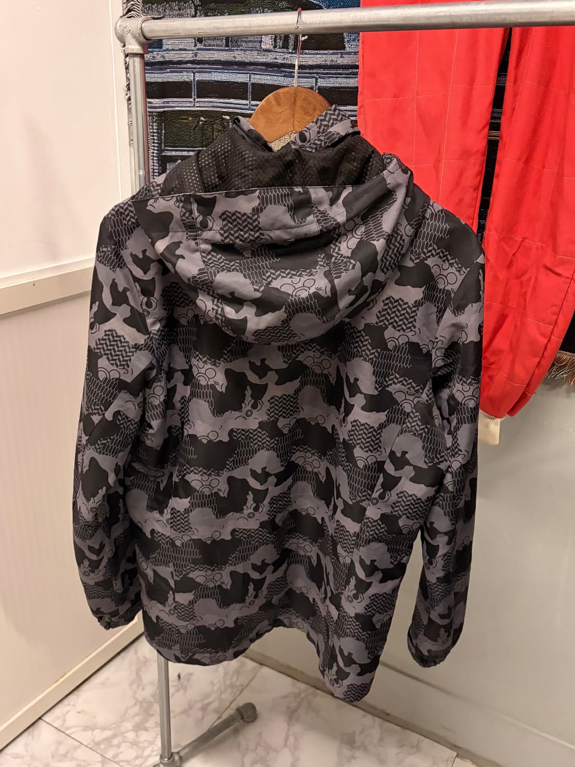 (정품/L) 몽벨 바람막이 a1 상품이미지3