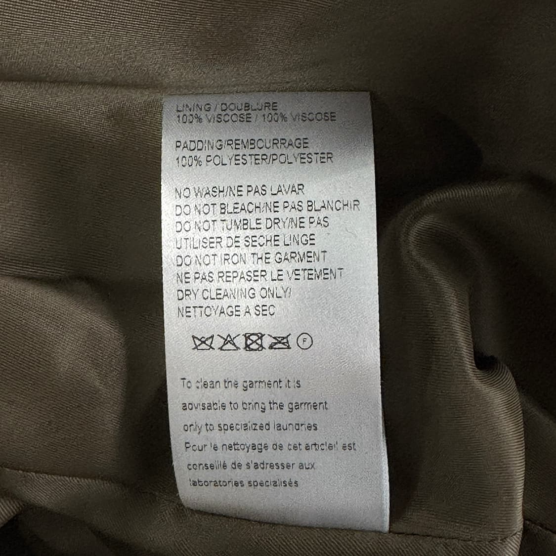 롱샴 램스킨 스웨이드 레더 자켓 상품이미지4