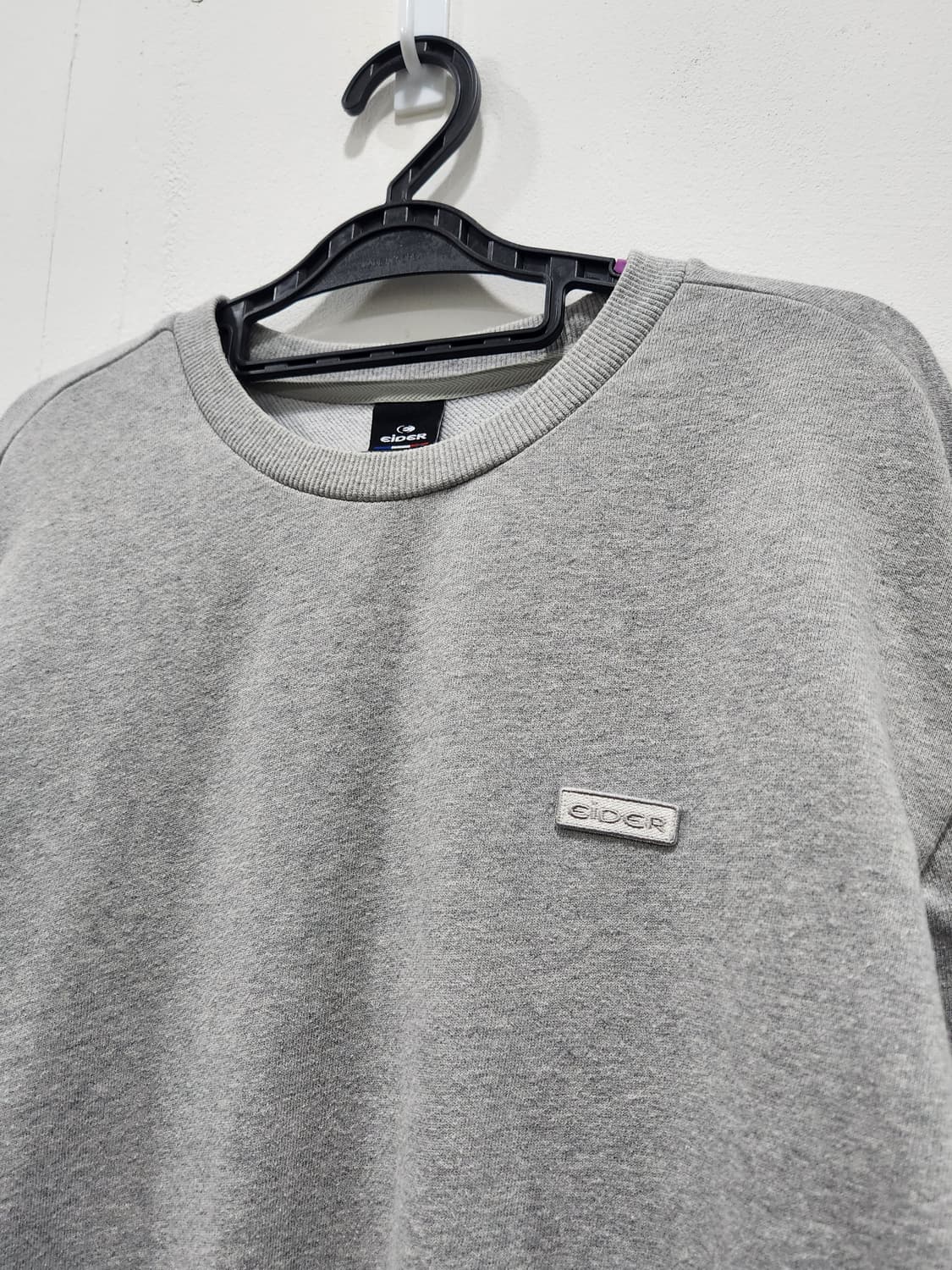 아이더 회색 맨투맨 티셔츠 남성 105사이즈 상품이미지2