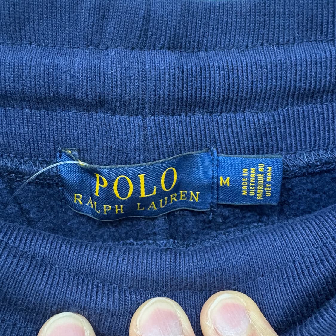 폴로 랄프로렌 네이비 반바지 남성M 상품이미지3