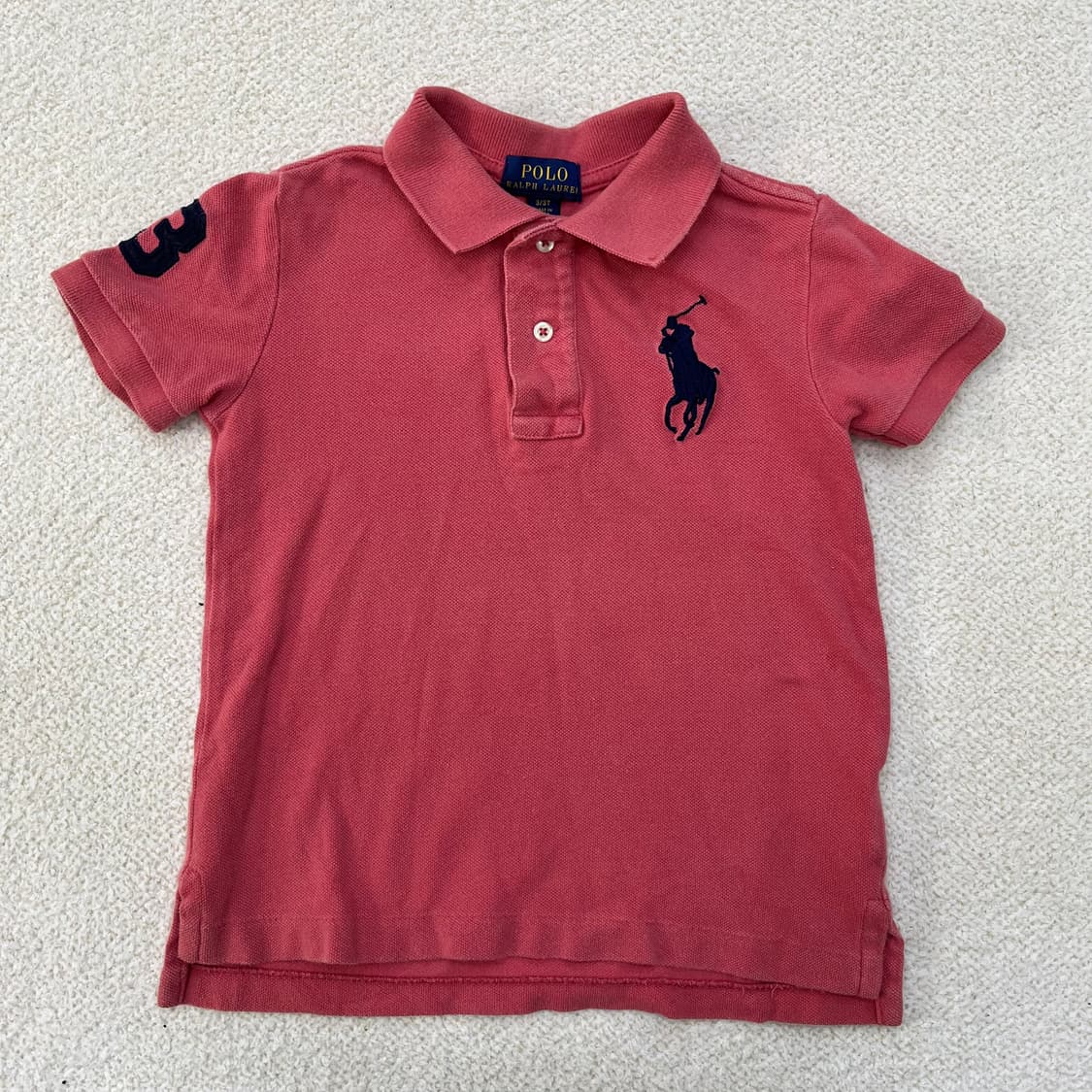 3T 폴로랄프로렌 키즈 카라 반팔티 0305M 상품이미지1
