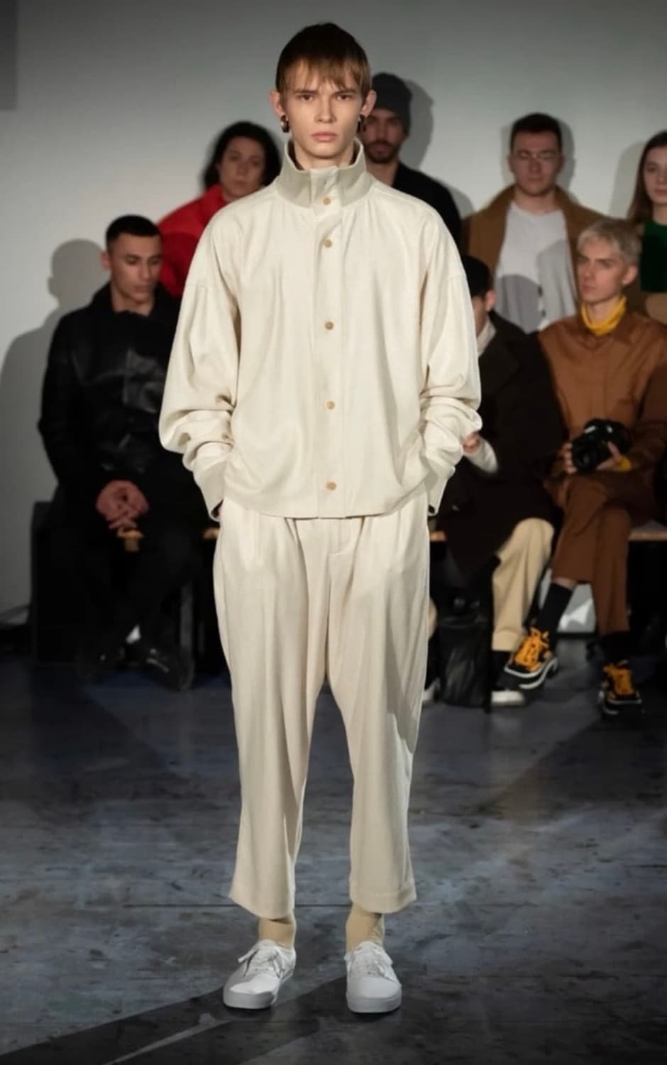 헤드메이너 19FW 셔츠 봄버 카키 상품이미지4