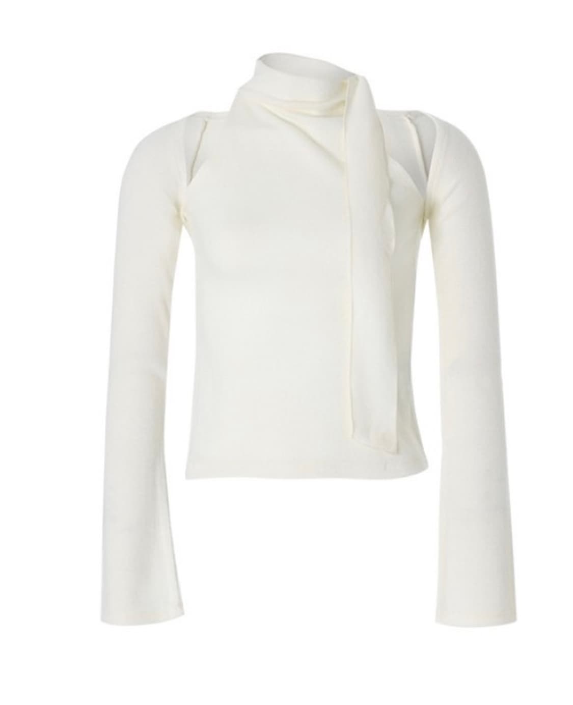 낫유어로즈 홀터 스카프 블라우스 set 상품이미지2