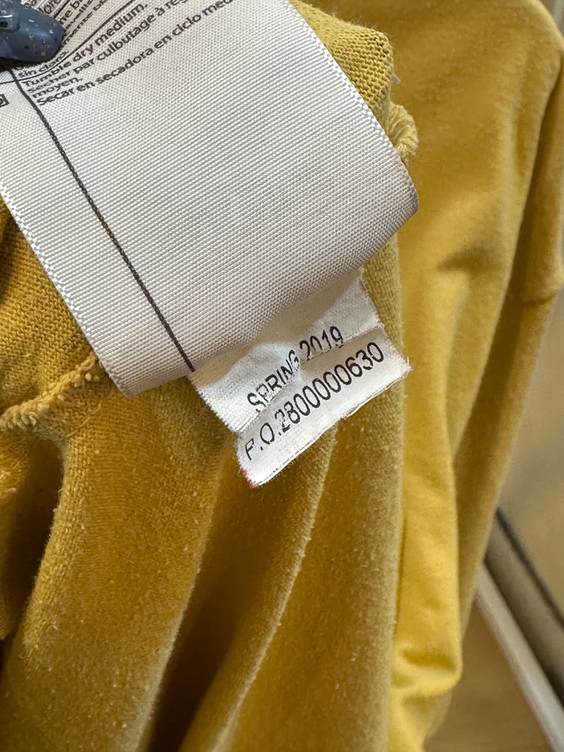 칼하트 포켓 반팔 티셔츠 머스타드 L 상품이미지5