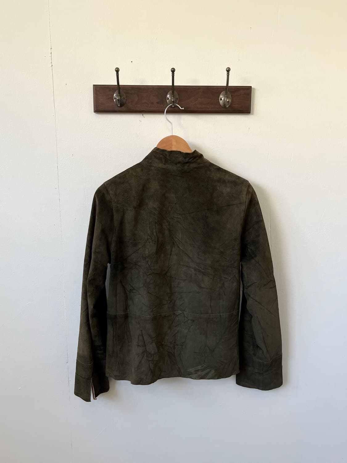 Cizenne 올리브 레오파드 피그스킨 자켓 상품이미지3