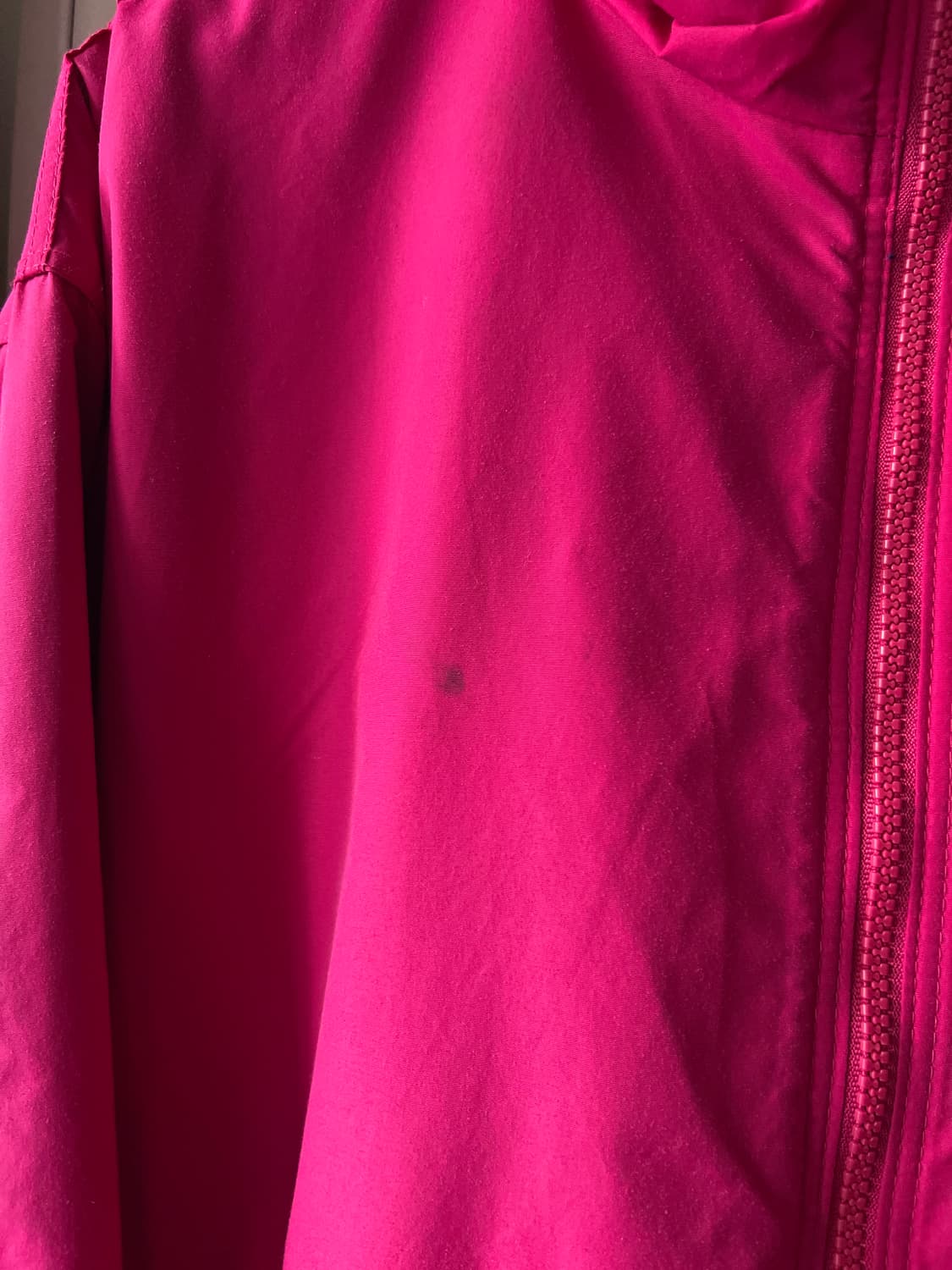 [L]파타고니아 Made in USA 플리스 라이닝 핑크 웜업 자켓 상품이미지4