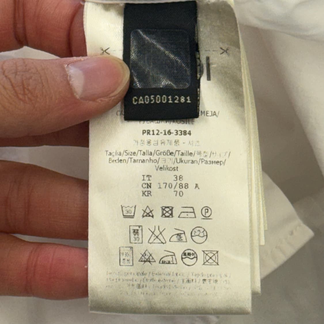 38 펜디 화이트 코튼 셔츠 상품이미지5