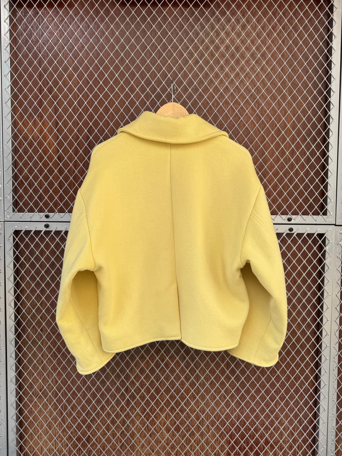 마가린핑거스 플라워버튼 울 레몬 카라 코트 F 상품이미지9