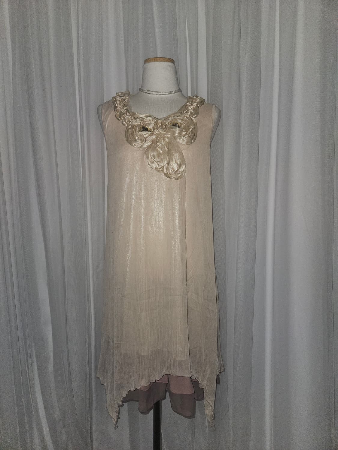 mignon 빈티지 플라워 쉬폰 드레스  상품이미지1